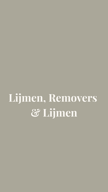Lijmen - Removers - Primers