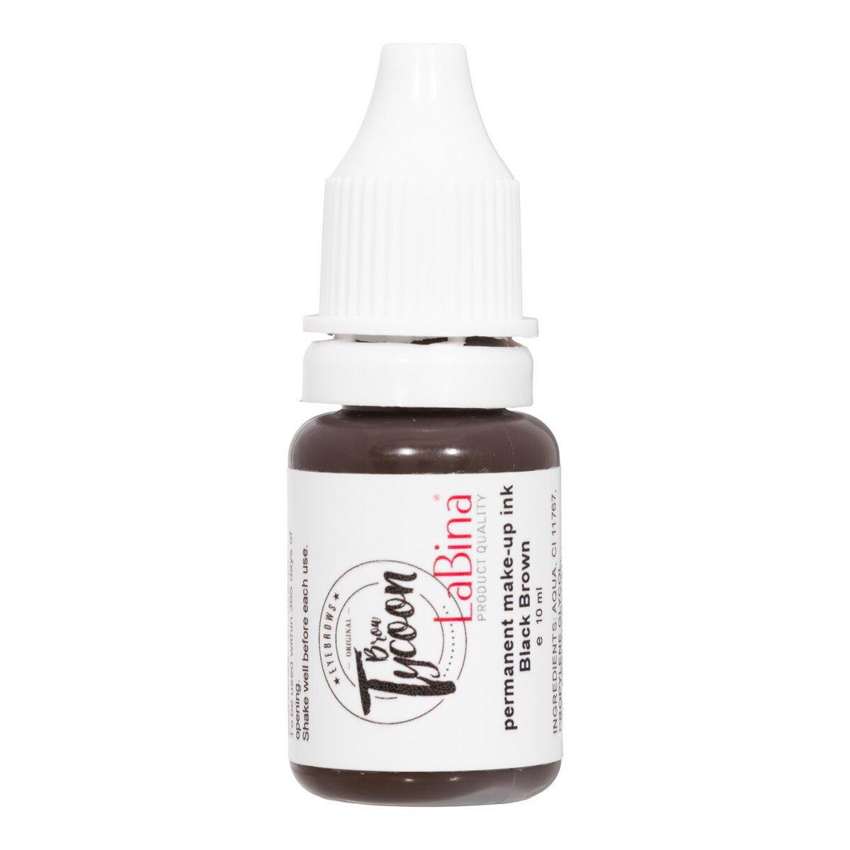 Browtycoon®  powered by labina pigment: Black/ Brown 