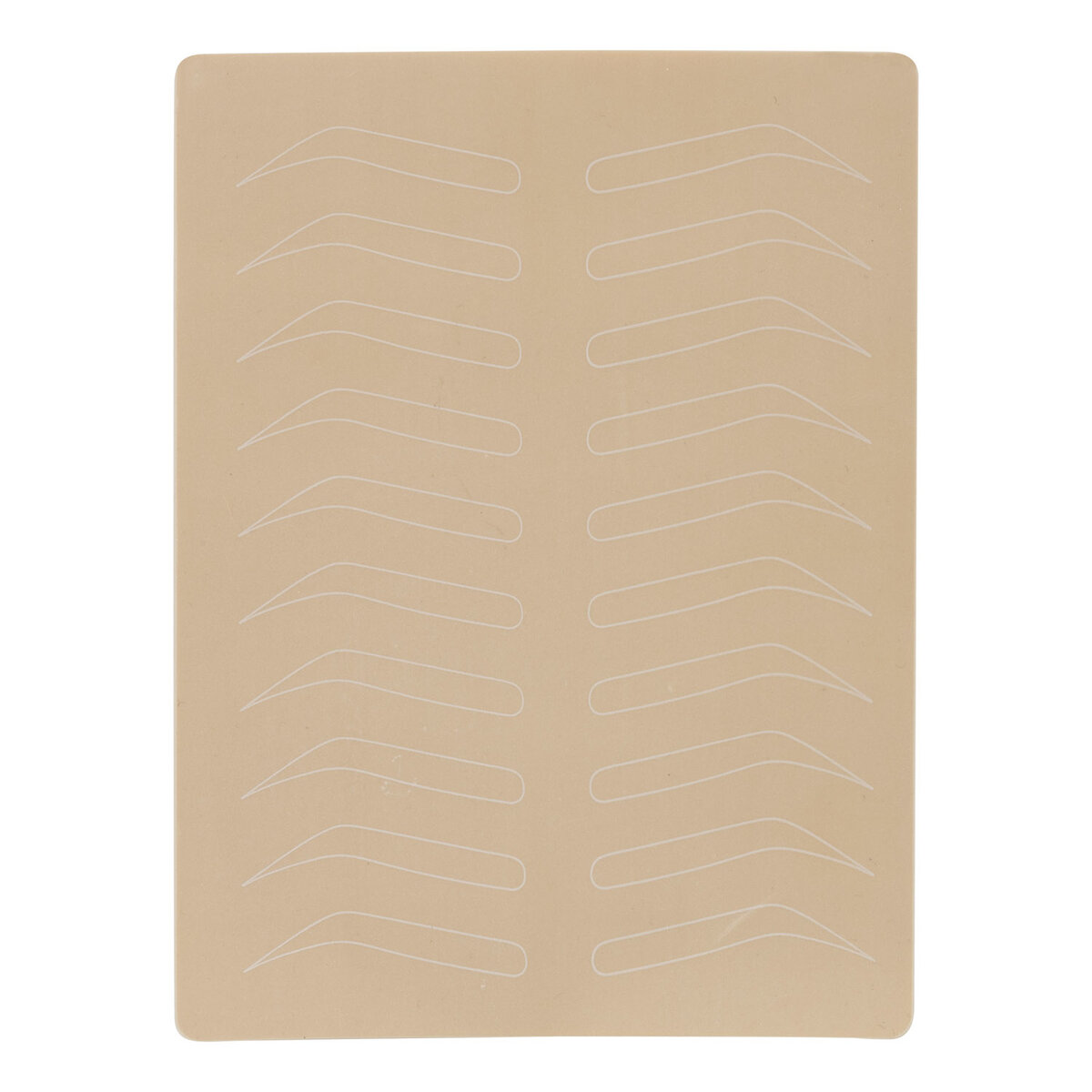 PMU- Practice skin Eyebrows (Silicone)