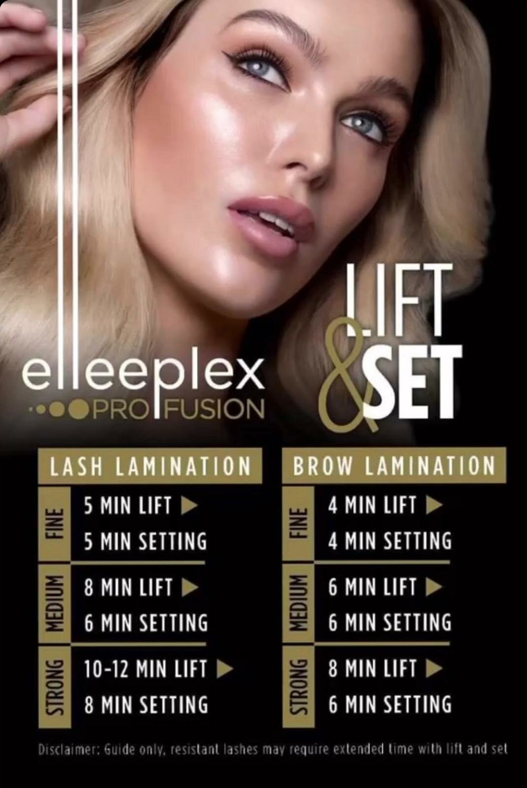 Elleebana - Elleeplex Profusion Lash Lift and Brow Lamination | 10 pack 