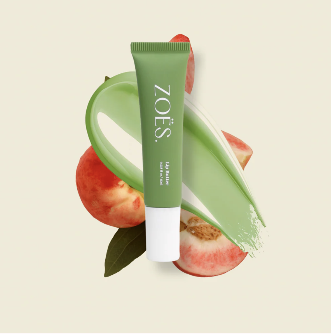 Zoes | Lip Butter Peach 15ml | PH color Changing 