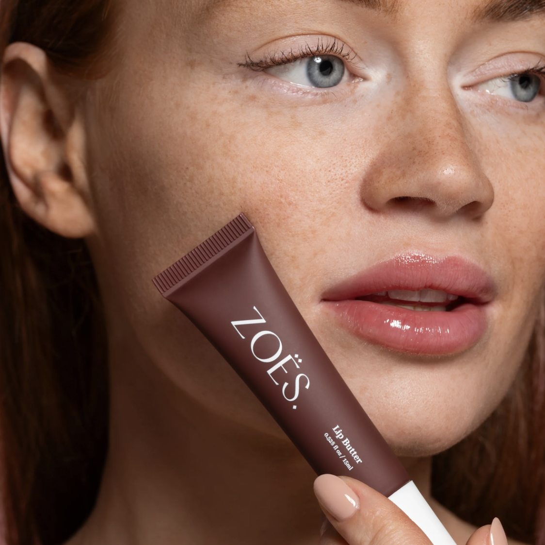 Zoes | Lip Butter Coffee 15ml | Hydraterende Lipverzorging met SPF 8 & High Shine