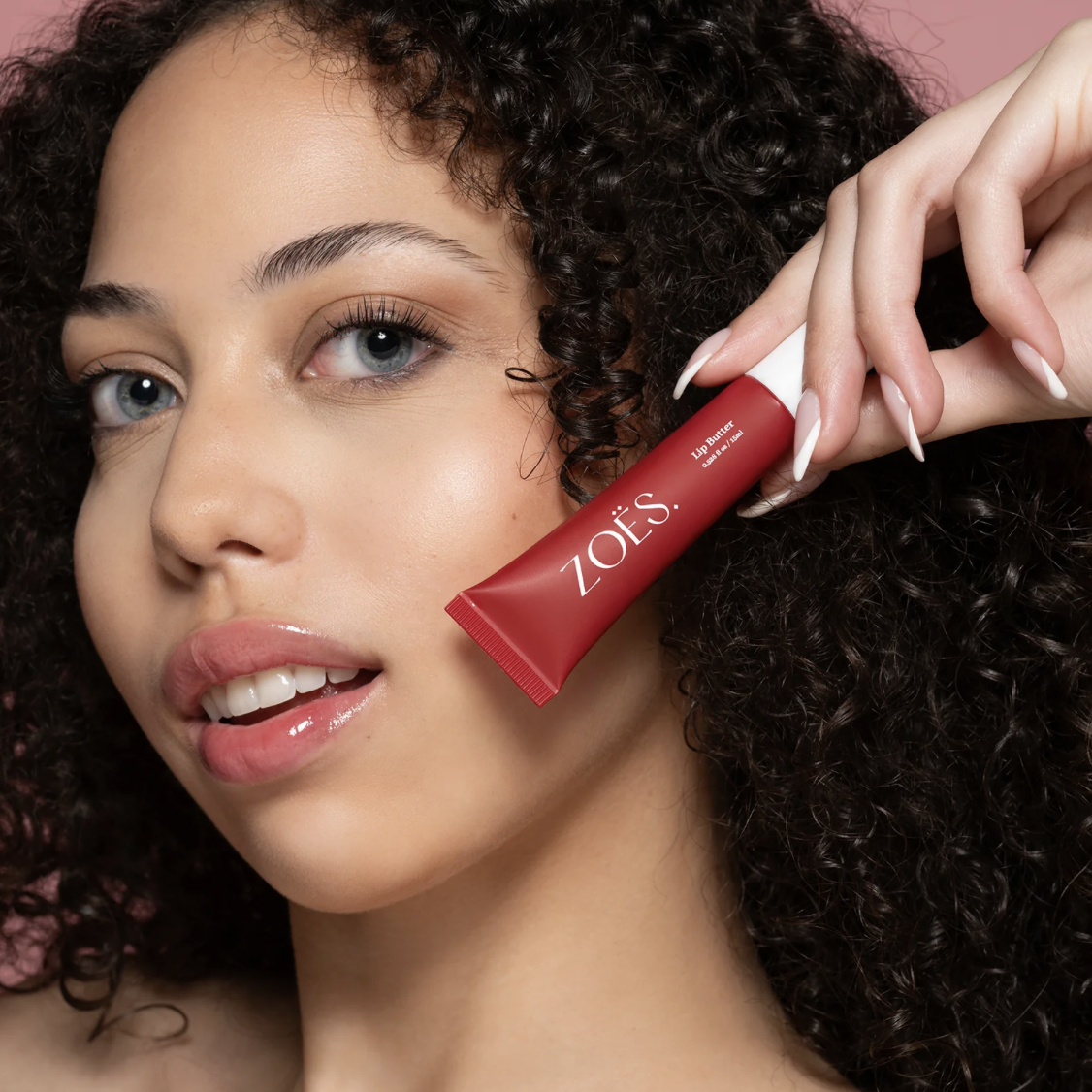 Zoes | Lip Butter Cherry 15ml | Hydraterende Lipverzorging met SPF 8 & High Shine