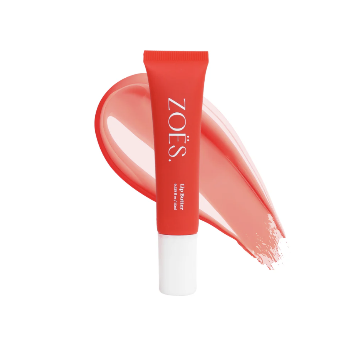 Zoes | Lip Butter Strawberry 15ml | Hydraterende Lipverzorging met SPF 8 & High Shine