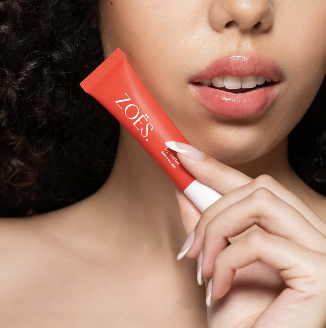Zoes | Lip Butter Strawberry 15ml | Hydraterende Lipverzorging met SPF 8 & High Shine