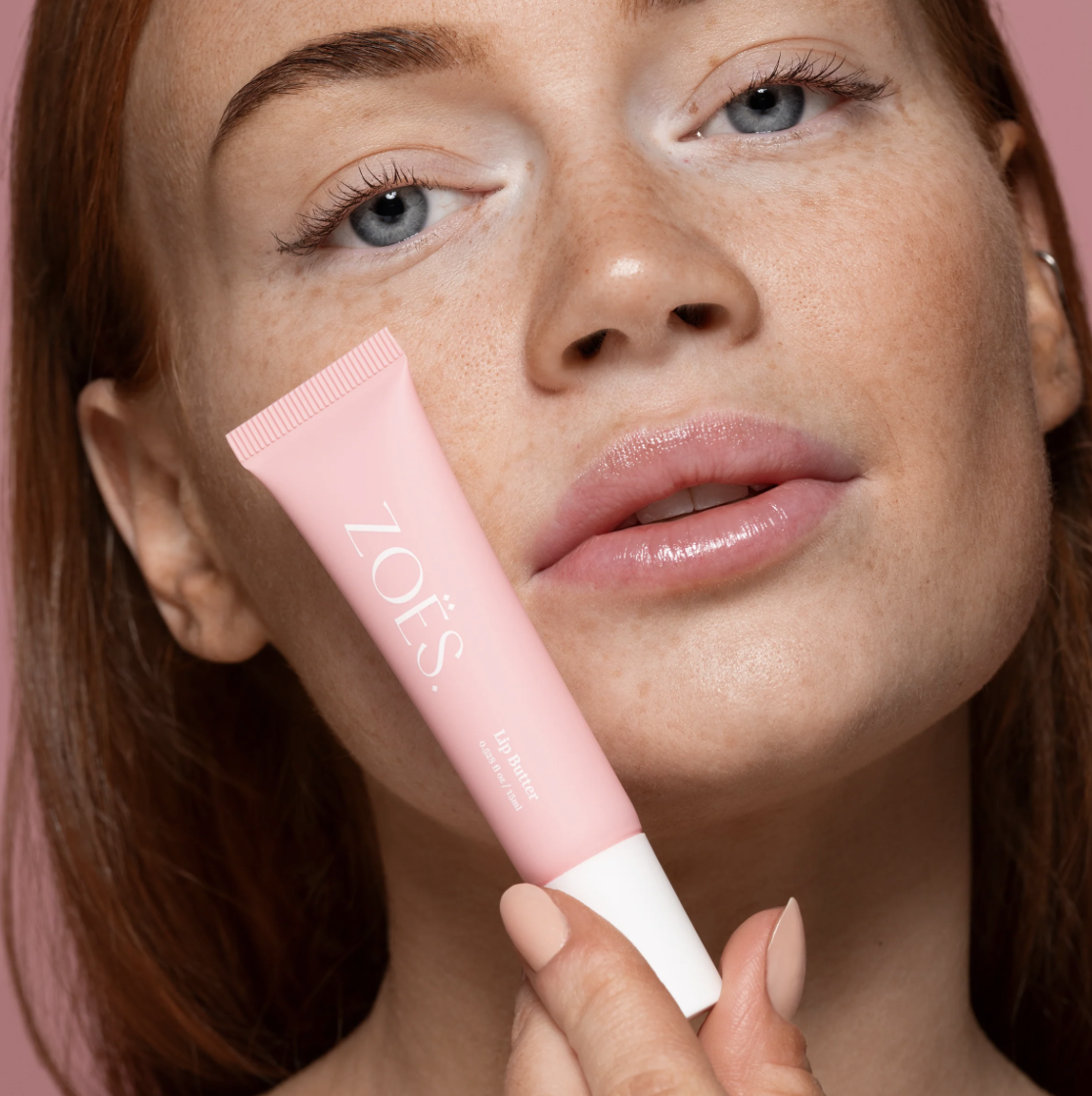 Zoes | Lip Butter Watermelon 15ml | Hydraterende Lipverzorging met SPF 8 & High Shine