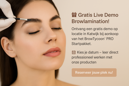 BrowTycoon&reg; PRO Lamination Startpakket &ndash; Alles-in-&eacute;&eacute;n voor Brows &amp; Lashes (evt met GRATIS live DEMO)