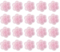Pink Flower Glue Cup (10 stuks)
