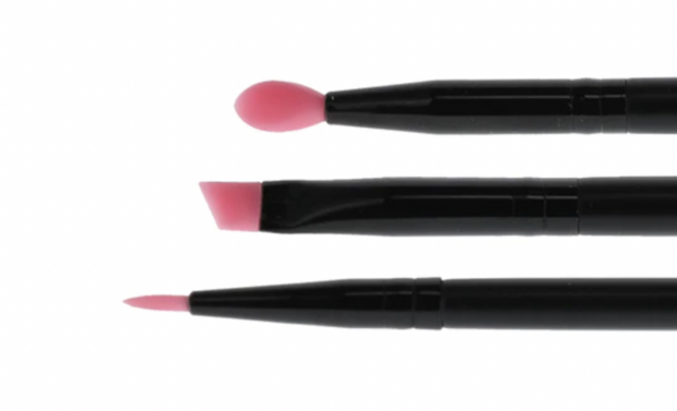 BB - Pink Silicone Brush Set 3st