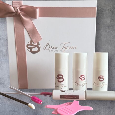 BrowTycoon® PRO Lamination Startpakket – Alles-in-één voor Brows & Lashes (evt met GRATIS live DEMO)
