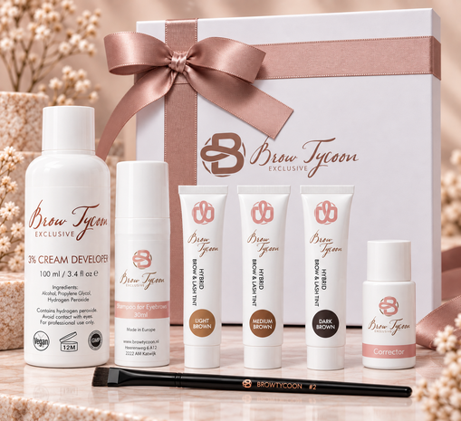 Browtycoon CREAM Hybrid tint startkit 