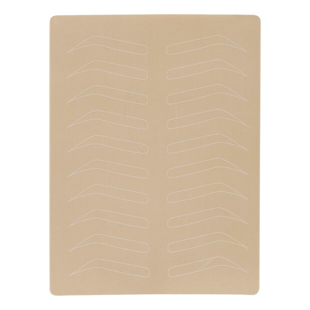 PMU- Practice skin Eyebrows (Silicone)