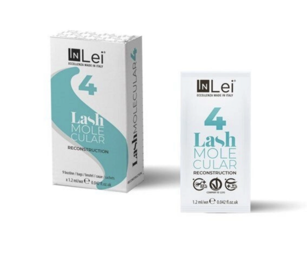 INLEI&reg; &quot;LASH MOLECULAR 4&quot; WIMPERLIFT &amp; FILLER STAP 4 (9 ZAKJES)