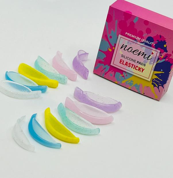 Noemi &ndash; Elasticky Silicone Pads (Mixbox 6 paar)