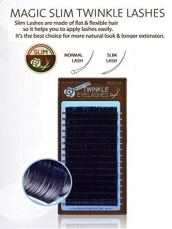 Neicha Twinkle Slim lash C 0.15