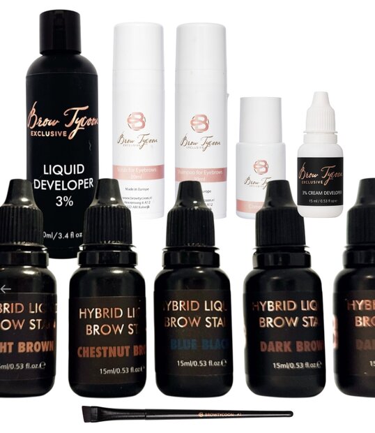 Browtycoon LIQUID Hybrid tint startkit 