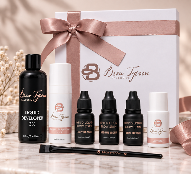 Browtycoon LIQUID Hybrid tint startkit 