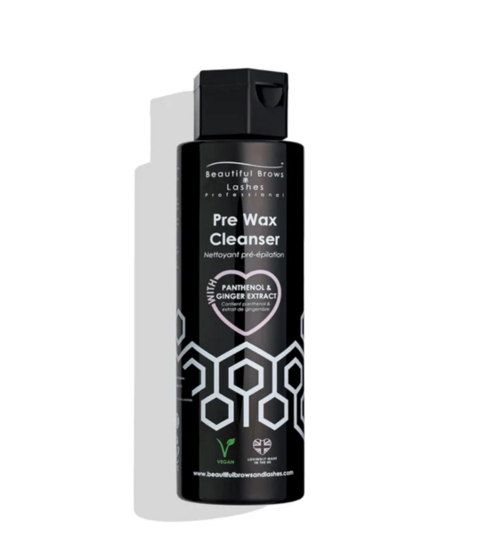 BB Pre Wax Cleanser (beautiful brows and lashes)
