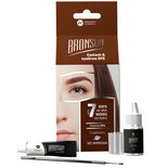 BRONSUN EYELASH AND EYEBROW MINI KIT Chestnut #4