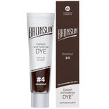 Bronsun wimper en wenkbrauw verf Chestnut 