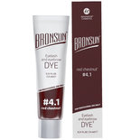 Bronsun wimper en wenkbrauw verf RED-Chestnut