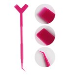 Plastic DUO ended Y-Tool Pink Plastic (2 stuks)