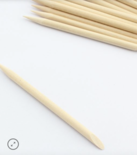 BB Spatulas Dual Ended Wood Stick
