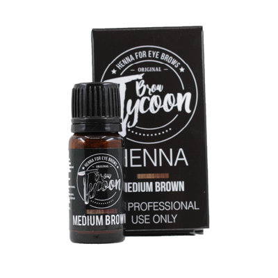 NEW! BrowTycoon® Henna MEDIUM BROWN