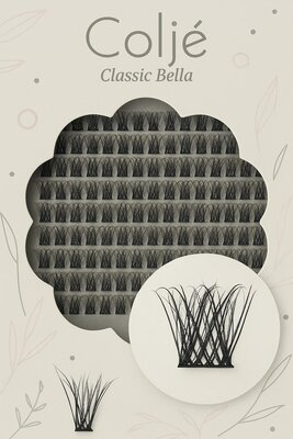 Colje DIY Cluster Eyelashes – Classic Bella