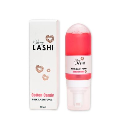 oh my lash Pink Lash Foam Cotton Candy