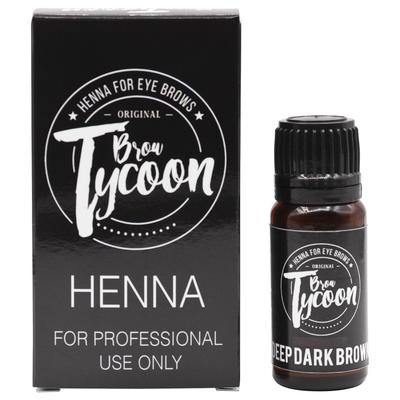 BrowTycoon® Henna DEEP DARK BROWN