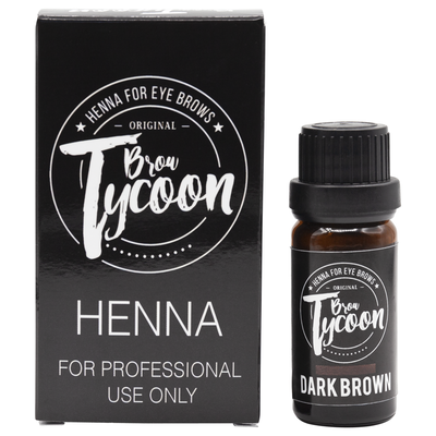 NEW! Browtycoon Henna DARK BROWN