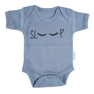 ROMPERTJE BLUE/GREY SLEEP