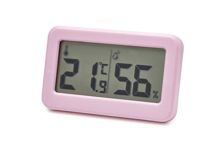 Hygrometer White / pink