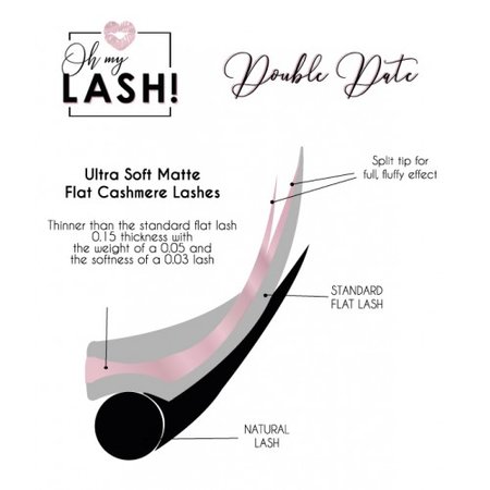 Double Date -Flatt Lashes CC Krul 0.20mm