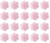 Pink Flower Glue Cup (10 stuks)