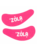 ZOLA MULTIUSE SILICONE PATCHES FOR EYES (1 PAIR) (RASPBERRY)