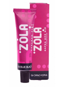 ZOLA - Eyelash tint met collageen: 06 Blue Black